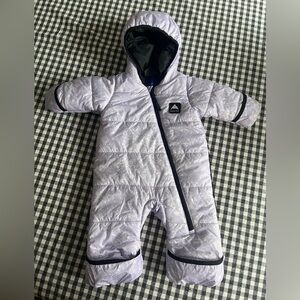 Burton Kids Footie Snowsuit - Light Purple
